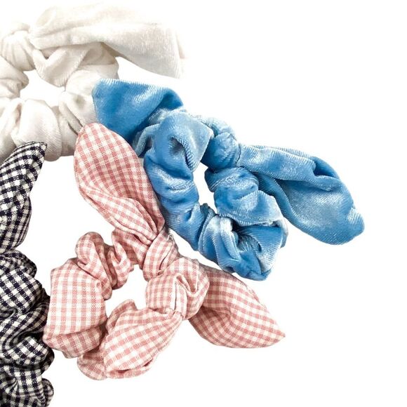 Lash Next Door Bow Scrunchie Summer Variety Hair Bundle - Picture 3 of 4